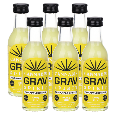 GRAV Cannabis Spirit Flavor Shots | Pineapple Breeze