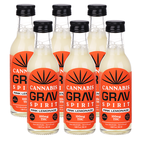 GRAV Cannabis Spirit Flavor Shots | Pink Lemonade