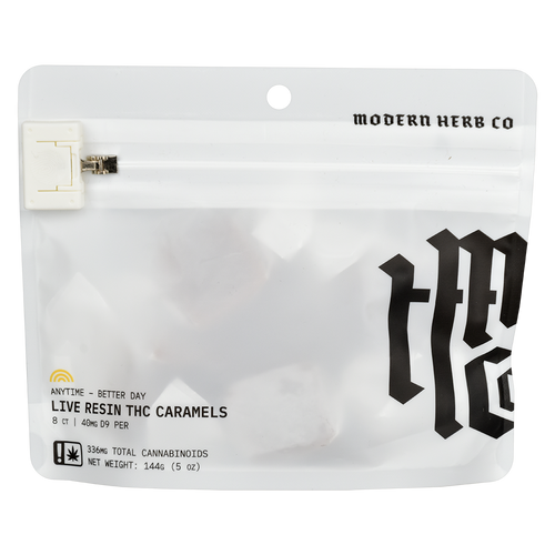 Modern Herb Co Delta 9 Live Resin Caramels | Anytime