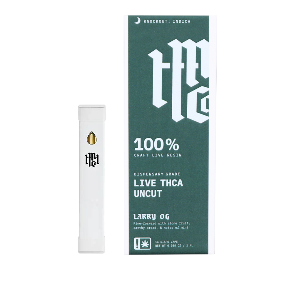 Modern Herb Co Live Resin Uncut THCA Disposable Vape | Larry OG