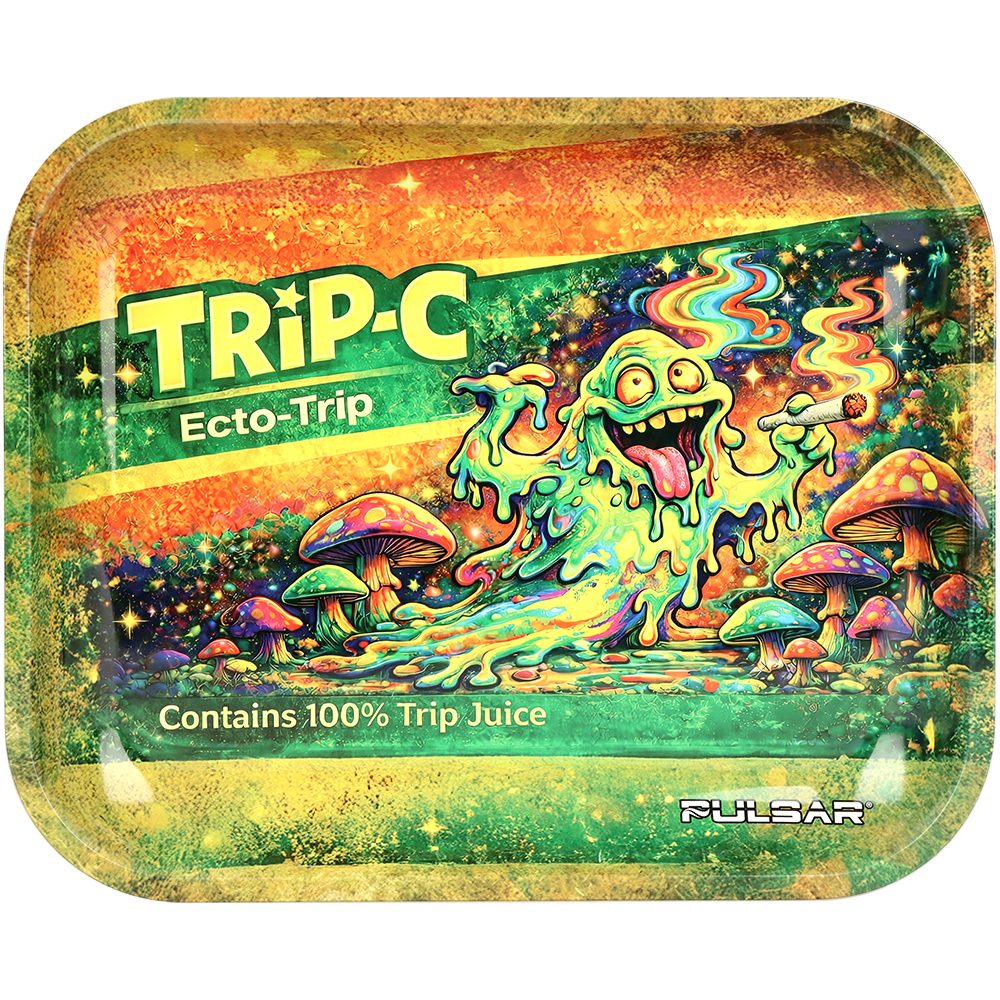 Pulsar Large Metal Rolling Tray | Trip-C